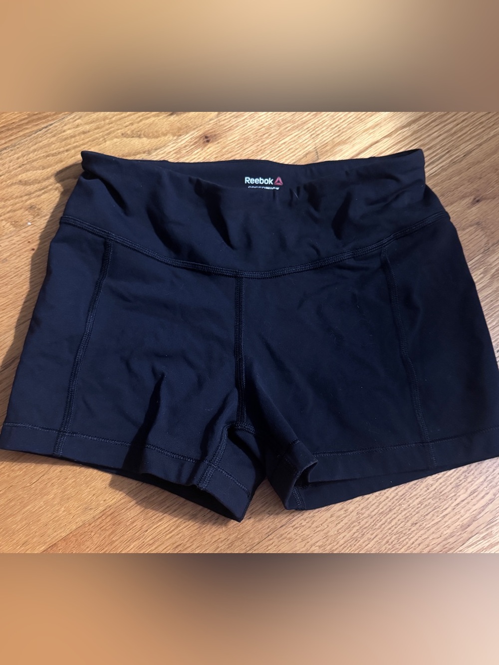 Women's Black Performance Spandex Shorts